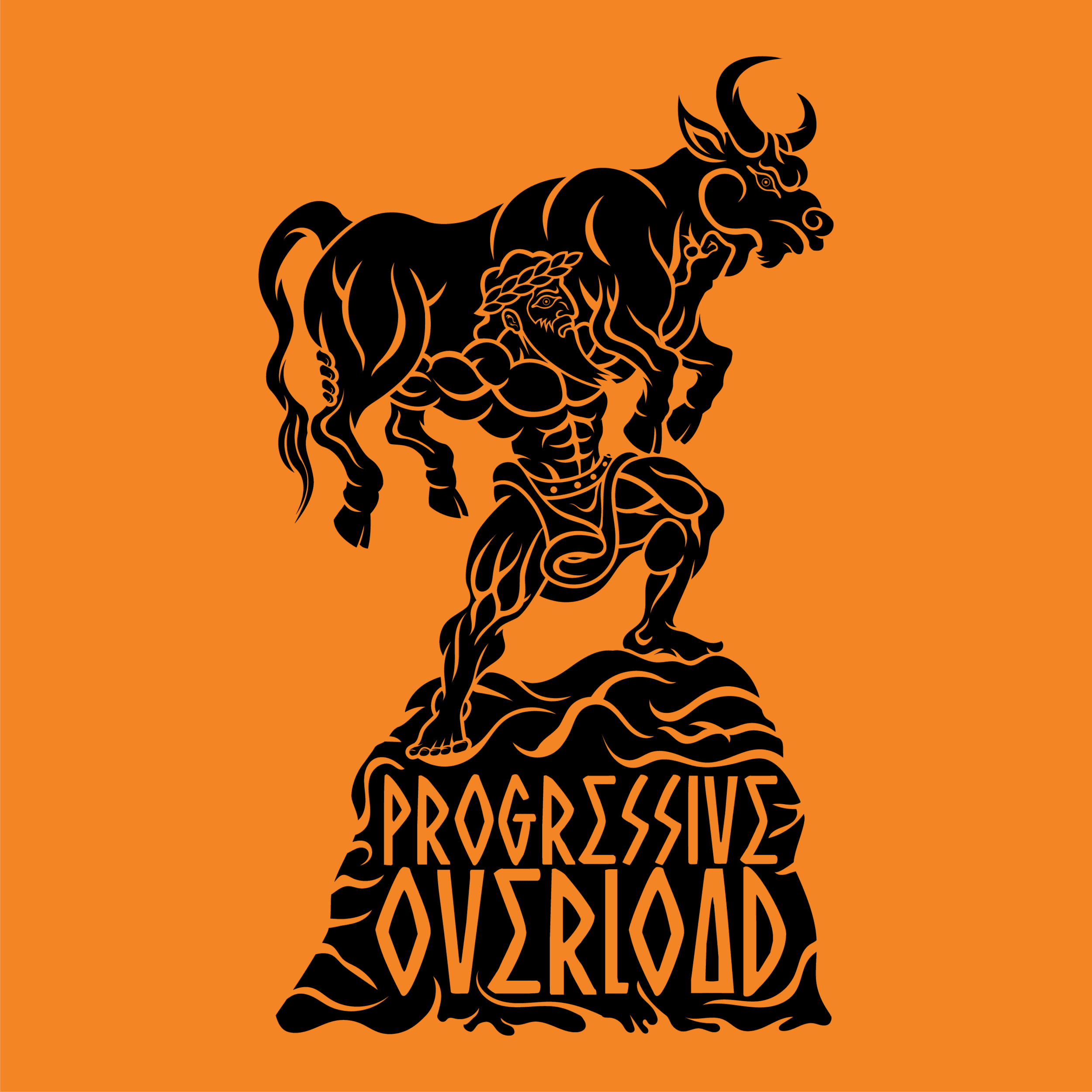 Milo artwork carrying a bull